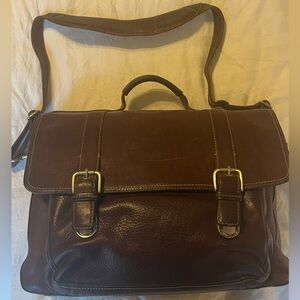 Vintage Ralph Lauren Leather messenger bag (very good condition)